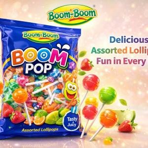 Boom Boom Pop – Assorted Lollipops 🍭