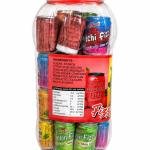 Boom Boom Fizzy Candy Jar | Assorted Soda Pop Candy | Lemon, Orange, Litchi & Strawberry Flavours